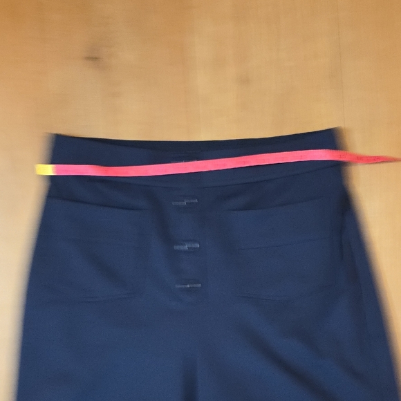 HALARA‎ Navy Elastic Trousers Sz L - Picture 5 of 6